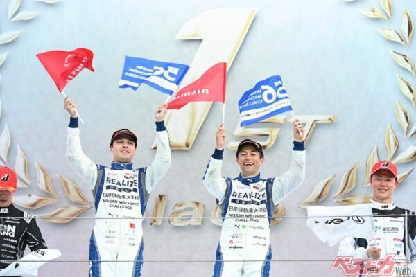 オリベイラ選手はレース前に婚約も発表していたが、華を添える勝利となった。木村選手のKONDOレーシング初勝利も嬉しいぞ