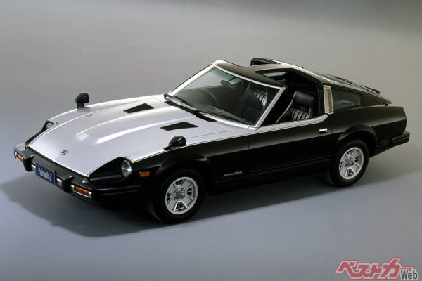 1980年登場の2代目日産 フェアレディZ。日本車初のTバールーフを採用