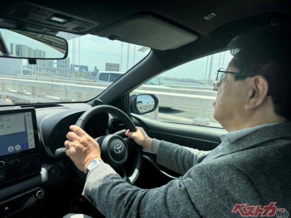 都内の高速道路、一般道を試乗した