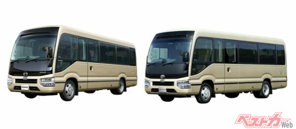 今回報道でレンタルしたという「マイクロバス」は、トヨタ コースターあるいはそのOEM車である日野 リエッセIIと見られている。もちろん、言うまでもなくプロ／職業ドライバーが運転すれば安全・快適な乗り物だ