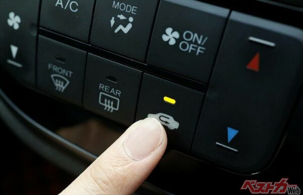 車内が冷えたら内気循環が基本。ただし眠気防止のために定期的な換気を（umaruchan4678@Adobe Stock）