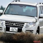 さすが本格派!!　新型パジェロも6穴ホイール!!　でも巨大ホイールのみはダメよ