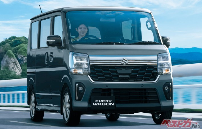 Suzuki Every & Every Wagon Get Facelift & Safety Upgrade: JDM Kei Van Gets Tougher Look!