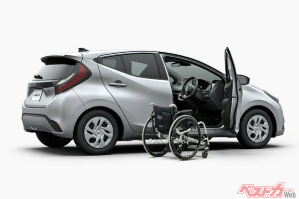 アクアには福祉車両ももちろん存在する