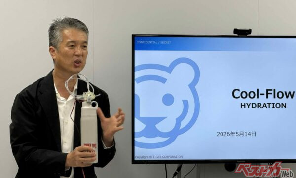 このクールフロー ハイドレーションへの思いはすさまじく、技術者としてもクルマ好きとしても是が非でも成功させたかったという