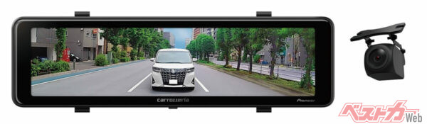 昼夜を問わず鮮明に映してくれるほか、視認性に優れた11V型高輝度IPS液晶モニターを備える「MSD-DM300」