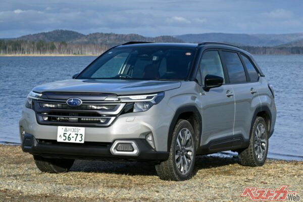 スバルの特徴的な縦型ディスプレイはフォレスターをはじめ多くの既存車種に搭載され始めている