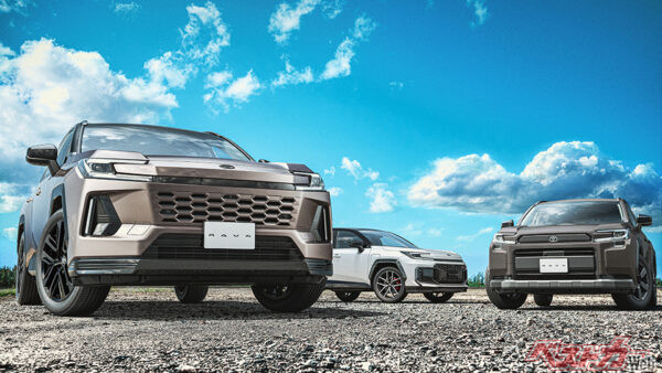 2025年12月に登場した、6代目となる新型トヨタ RAV4。3つのボディタイプを揃え、アリーンOS搭載でも話題