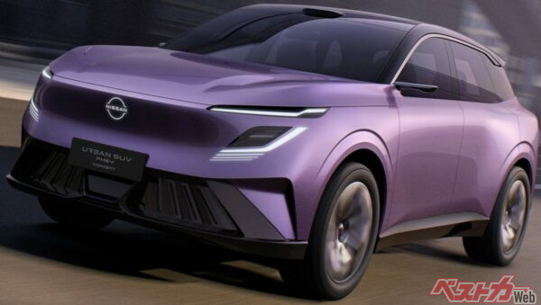 若い中国人をターゲットに開発されたという「アーバンSUV PHEVコンセプト」。先進電動化技術と最先端の装備で市場の拡大を狙う