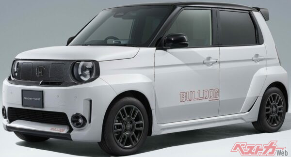 ホンダの純正アクセサリーメーカー、ホンダアクセスによるエクステリアコーディネート「BULLDOG STYLE（ブルドッグ スタイル）」。よりスポーティなスタイリングを目指した
