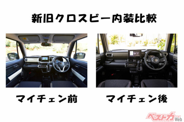 外見だけでなくしっかり内装も変わっている