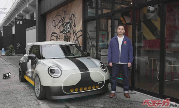 MINIとDEUS EX MACHINAのコラボで誕生したBMW MINI「The Skeg」コンセプト