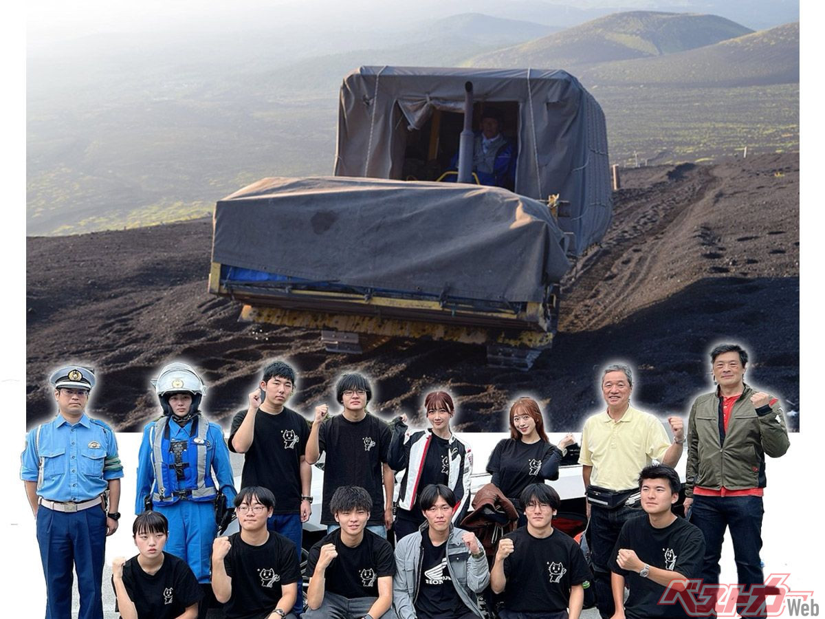 High School Students to Ride Motorcycles on Mount Fuji?! Demonstration Project on Climbing Trail Closed for 63 Years
