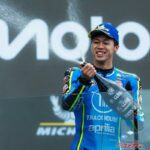【インタビュー】小椋藍、MotoGP初表彰台に「ようやく」の思い。フランスGPの3位を語る