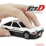 『頭文字D』AE86無線マウス登場！　リトラ開閉ギミック搭載で話題に