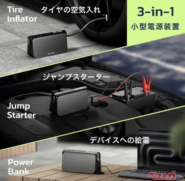 車に常備しておきたい多機能アイテム