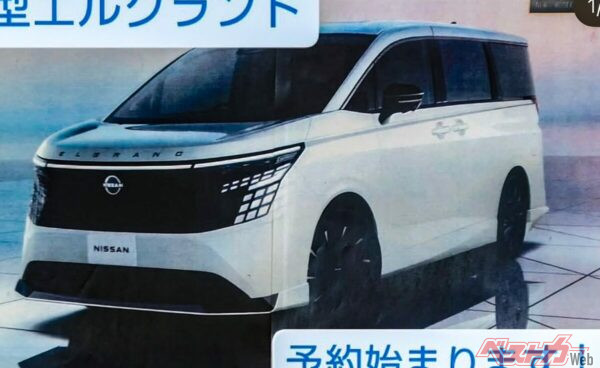 【689万円確定】新型エルグランド「漆黒フェイス」も降臨!!! ディーラーSNSで判明した”激推しオプション”の衝撃