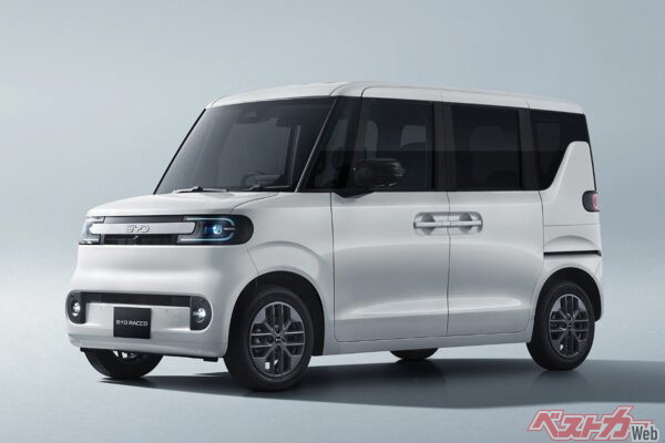 EV大手のBYDが日本の軽自動車規格に合った「ラッコ」の発売を予定している