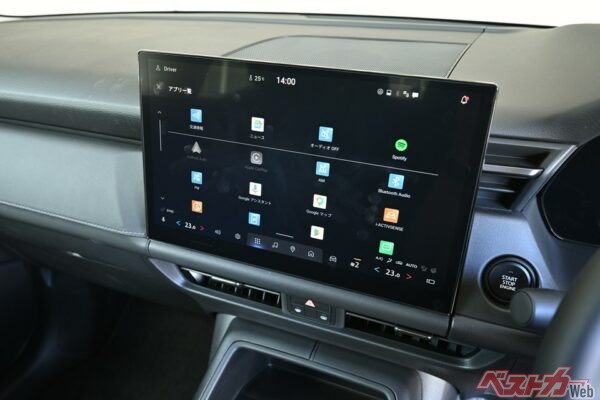 今回のCX-5からGoogleを搭載。物理スイッチを少なくしたことへの不安にも対応できるようにしている