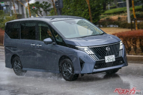 さすがに日産なだけあって、ファミリーユースのミニバンでも走行性能はたしかなもの