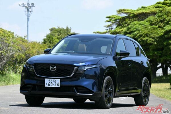 2026年5月21日に発売された新型CX-5。ボディサイズは全長4690×全幅1860×全高1695mm。ホイールベースは2815mm