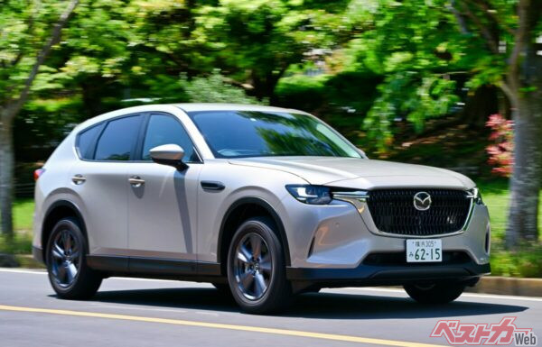 乗り心地が固く走りは評価されなかったCX-60