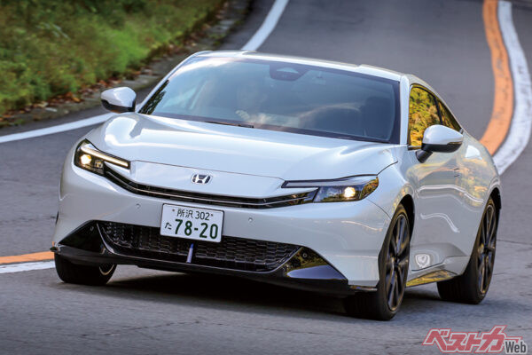 ホンダ プレリュードはエンジンで141ps、モーターで184psを発生する2L e: HEVを搭載。S＋シフトで有段変速機があるかのような変速感を実現