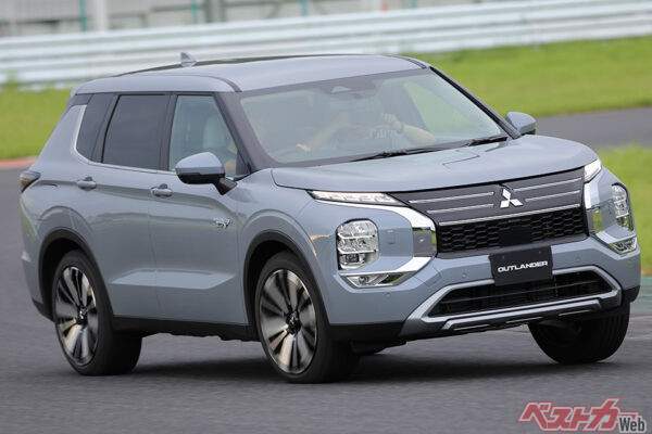 CX-60、MX-30 ロータリーEVを抑えまさかのBEV超え!?　ガチの8台乗り比べで完全証明された「アウトランダーPHEV」の完成度が高すぎる!!
