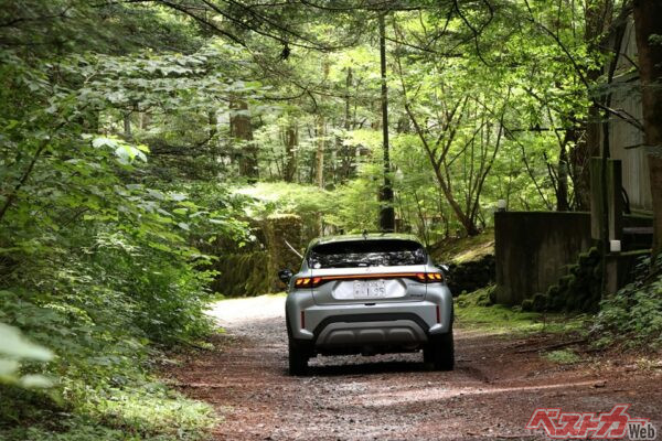 SUVとして街乗りから、ちょっとした悪路まで走破してくれる頼もしさ