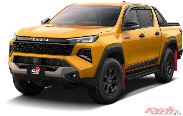 新型ハイラックスをGR仕様に！ 早くも注目のカスタムパーツが登場!!