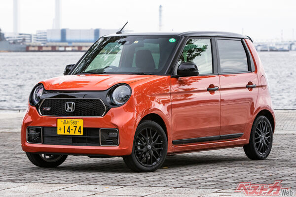 ホンダ N-ONE（2020年11月デビュー）。全長3395×全幅1475×全高1545mm