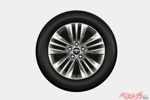 225/60R18タイヤ＆18×7Jアルミホイール（ハイパークロームメタリック塗装）