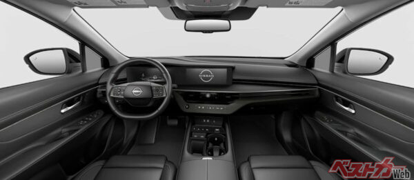 新型ムラーノのインテリア写真。日本発売モデルも左ハンドルのみ