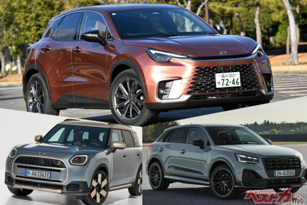 レクサスLBXは輸入SUVに勝てる？　MINIカントリーマン＆Audi Q2と比べて見えた“国産プレミアム”の強み