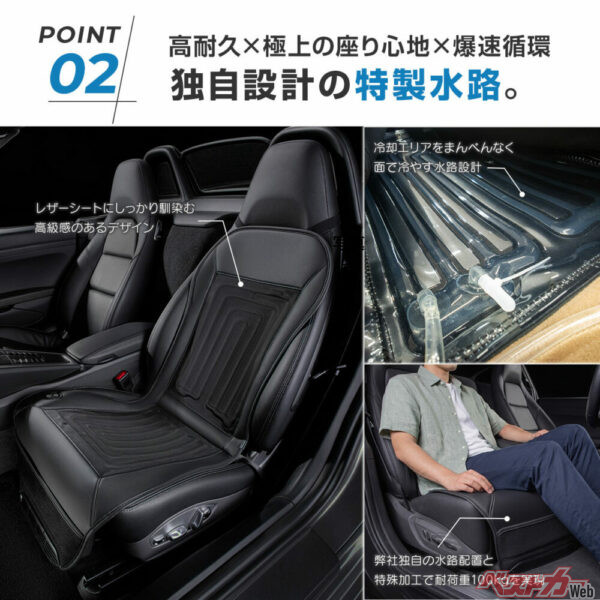 高耐久×極上の座り心地×爆速循環。独自設計の特製水路