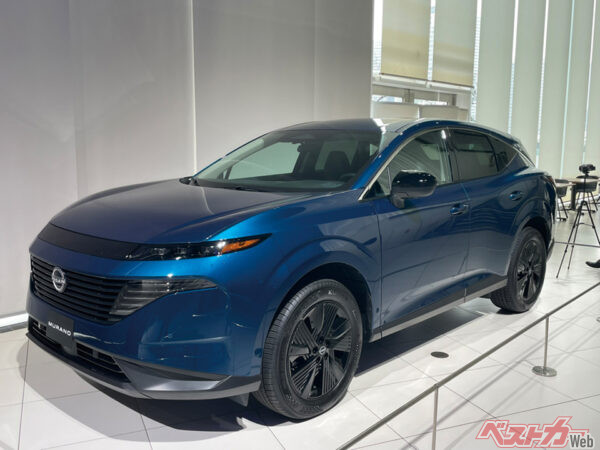2027年より日本で販売予定の日産 ムラーノ