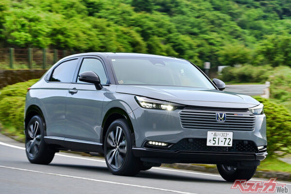 代打候補筆頭となるホンダ ヴェゼル(299万8600~396万8800円)。納期……1~2カ月 代打満足度:125点