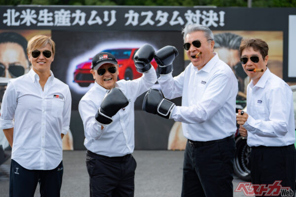 日本のクルマ界を盛り上げるため、おじさんたち頑張っております！　冷笑するより一緒に盛り上がろうぜ！　なお本企画担当編集者は「Toyota Racing（ジャイアーノ組）カムリ」に投票しました