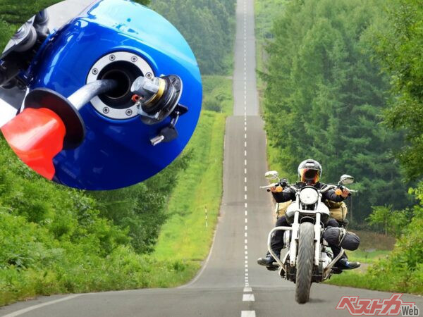 ツーリング先でガス欠寸前！あと何km走れる？航続距離の目安と計算法