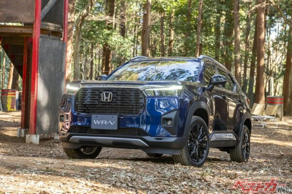 大きすぎず、かといってコンパクトすぎるということもないWR-V。ホンダのSUVのなかでは最もリーズナブルな値段でもある