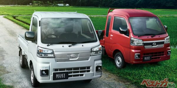 ダイハツハイゼットとハイゼットジャンボ
