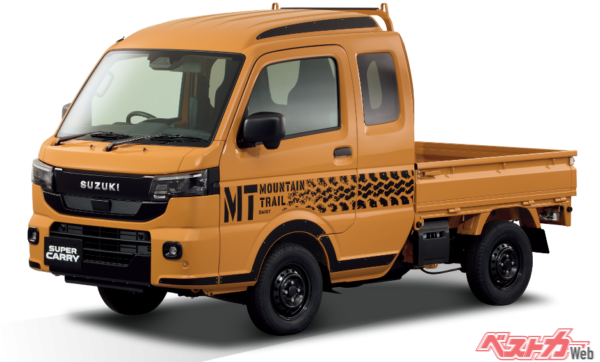 スーパーキャリイの特別仕様車Xリミテッド（ツールオレンジ）