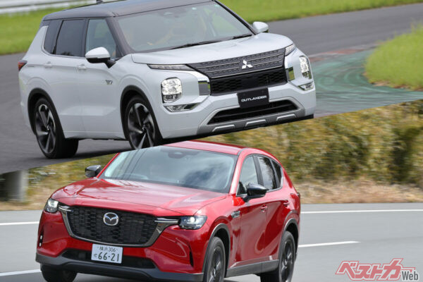 アウトランダーPHEV対CX-60 PHEV!!　補助金込みで選ぶ電動SUVの本命はどっち？