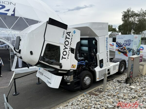 トヨタの第2世代燃料電池(FC)モジュールを搭載するハイリコ(Hyliko)の大型FCトラック