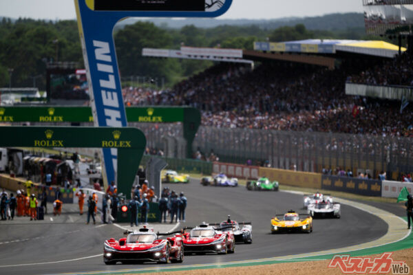 先頭集団でスタートができない。スプリントレース並みのスピードで24時間戦い続ける近代のルマンではかなりのハンデだ