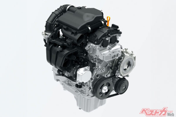 MTで気持ちいい、新開発の直3、1.2Lエンジン