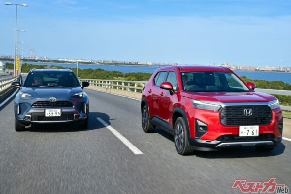 ヤリスクロス対WR-V!!　売れ筋コンパクトSUVは燃費か安さか!?
