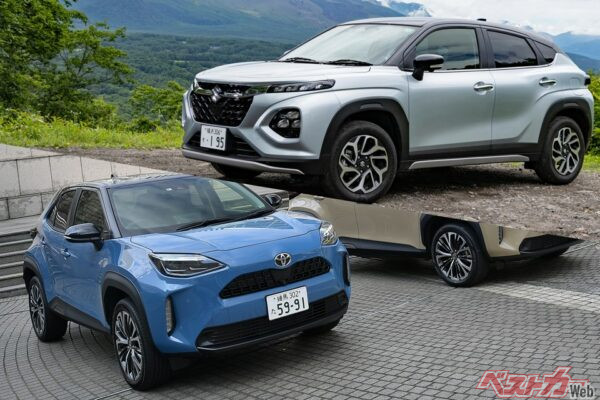フロンクス対ヤリスクロス!!　トヨタの王道か、スズキの全部入りか？