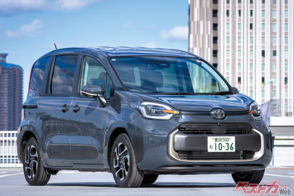 第1位：トヨタ シエンタ（日本への貢献度：85点）。5ナンバー車で視界がよく運転しやすい。パワーユニットは1.5Lと1.5Lハイブリッド