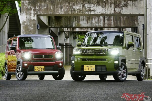 維持費についてはさすがに軽SUVのハスラー、タフトに軍配があがる